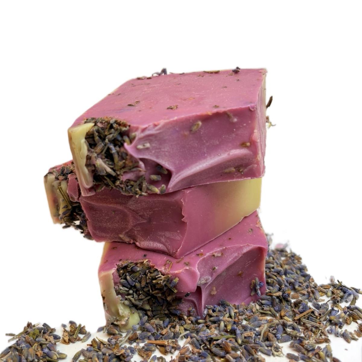 3  Lavender Bliss soap bar by ByouDiva