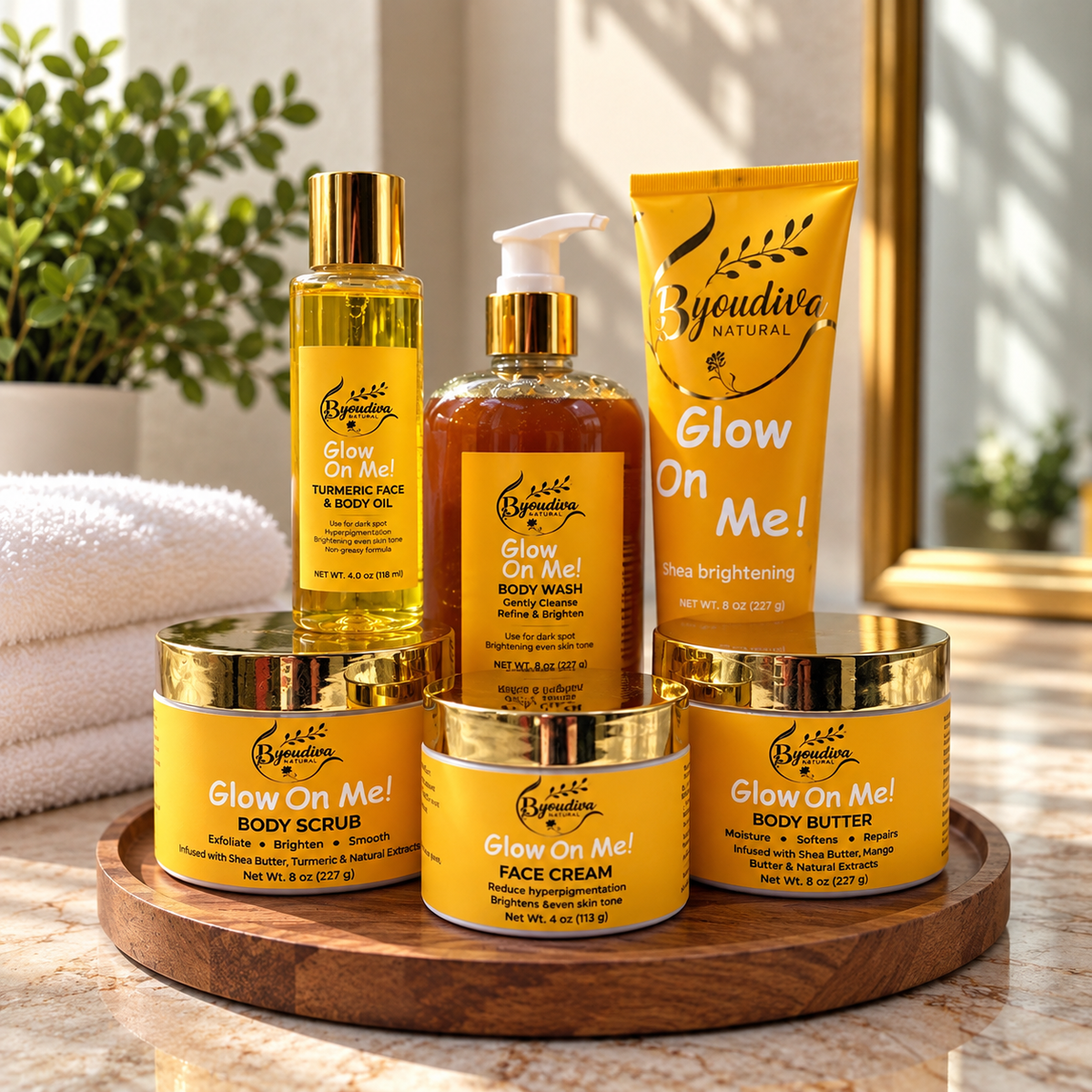 ✨ Turmeric Glow Skincare Set