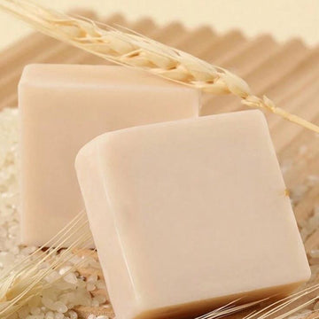 BYOUDIVA Rice Glow Soap , Gentle Natural Ingredients Cleanser with Creamy Lather for Body Care - Brightening, Smoothing, Moisturizing, Daily Use for Even Skin Tone & Radiant Silky Glow