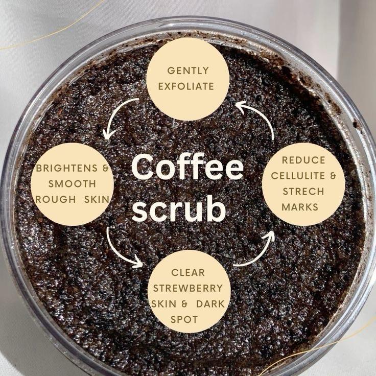 Brenda Naturals Organic Coconut Caffeine Espresso Yourself Body Scrub