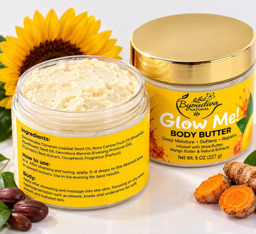 Byoudiva Glow Me! Turmeric & Shea Nourishing Body Butter