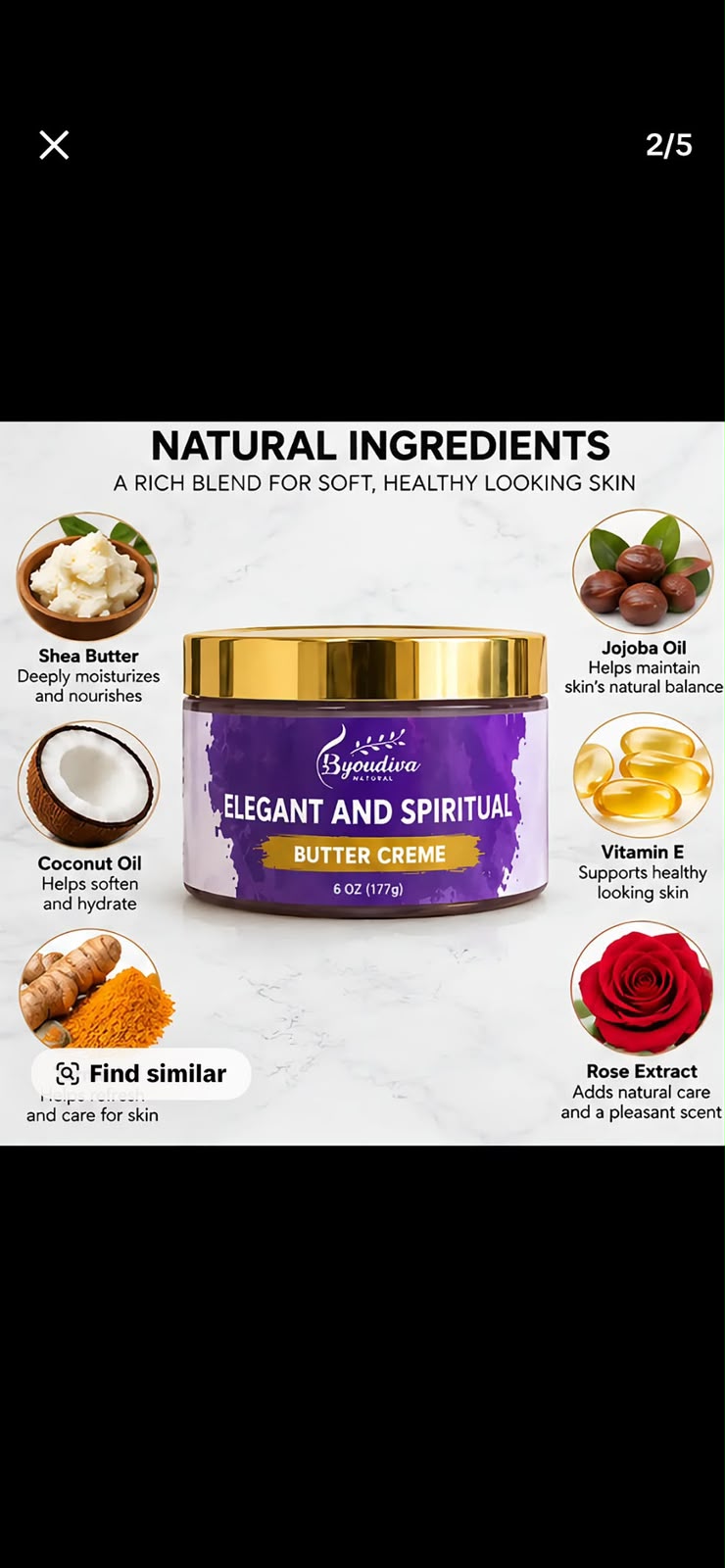 Byoudiva Glow On Me Hydrating Body Butter Creme