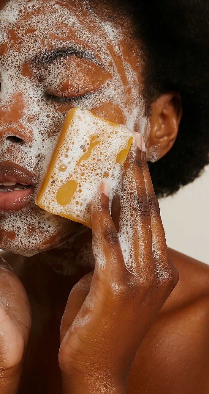 Turmeric Body Soap | Natural Skin Cleansing Bar | Gentle Daily Face & Body Soap