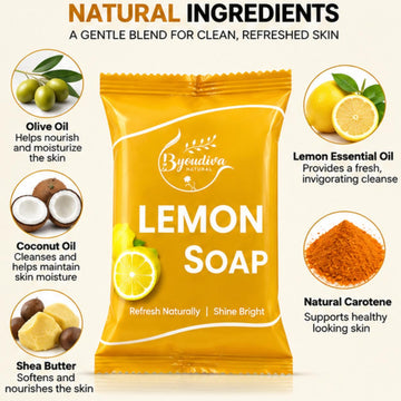 Handmade Lemon Bar Soap