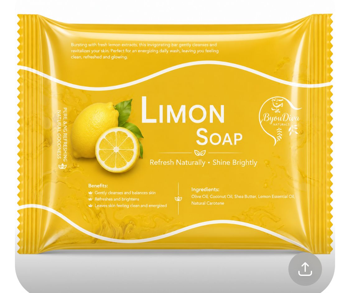 Limón brightening soap