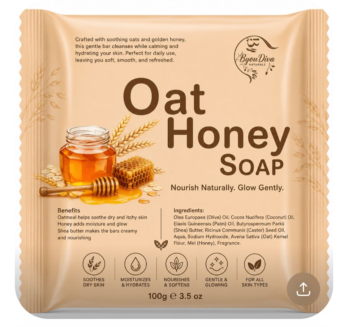 Oat & Honey Nourishing Soap Bar