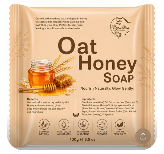 Oat & Honey Nourishing Soap Bar
