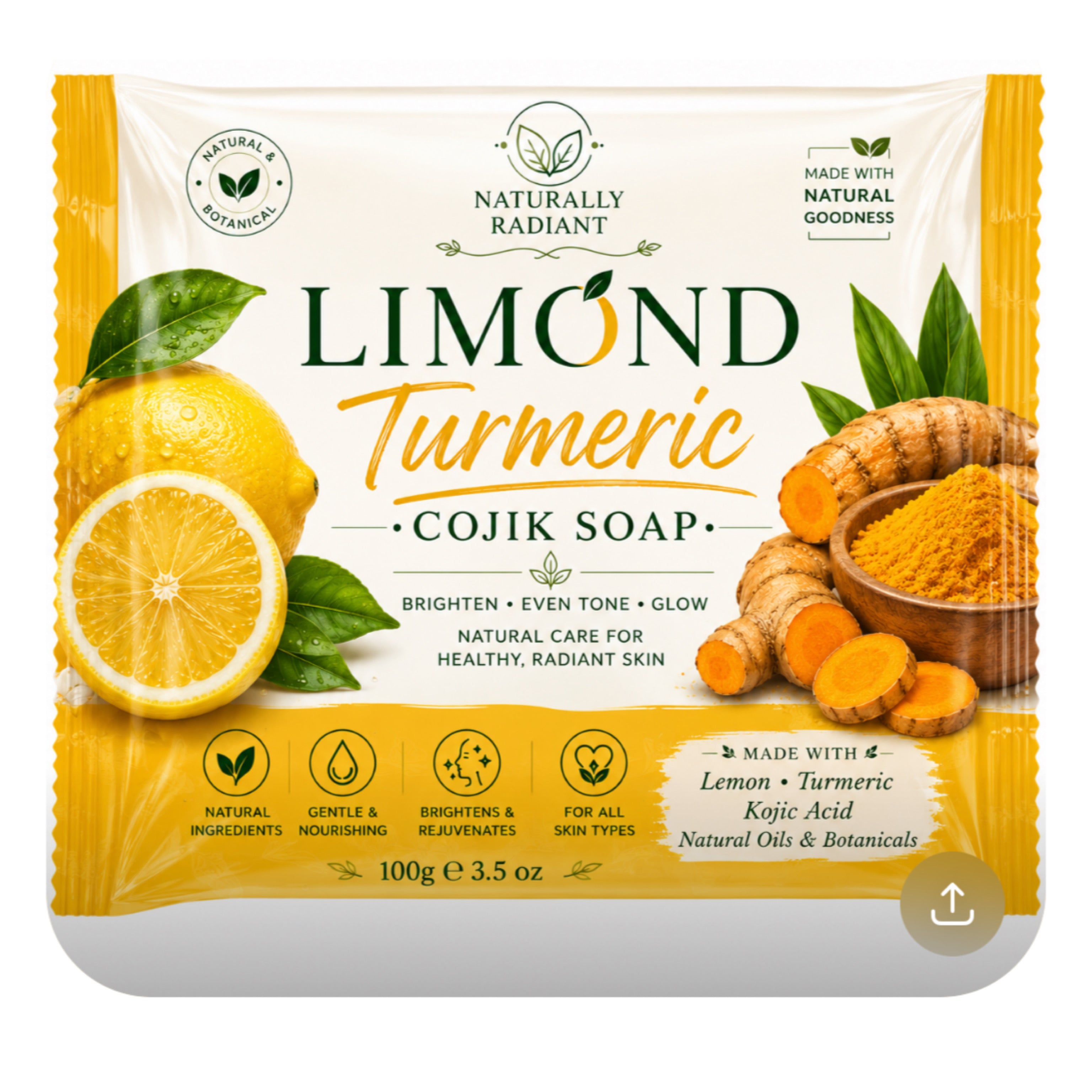 Turmeric Brightening Soap Bar