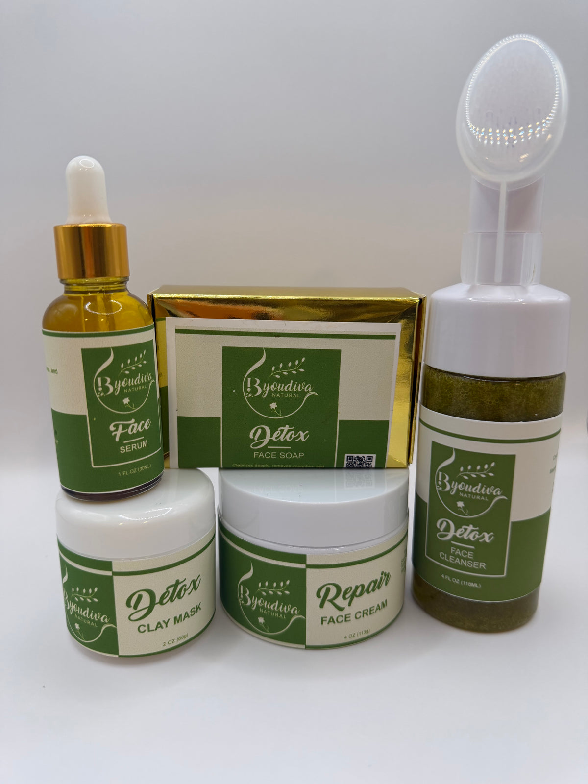 Detox Face Set Everything your skin needs for a fresh, healthy-looking glow.