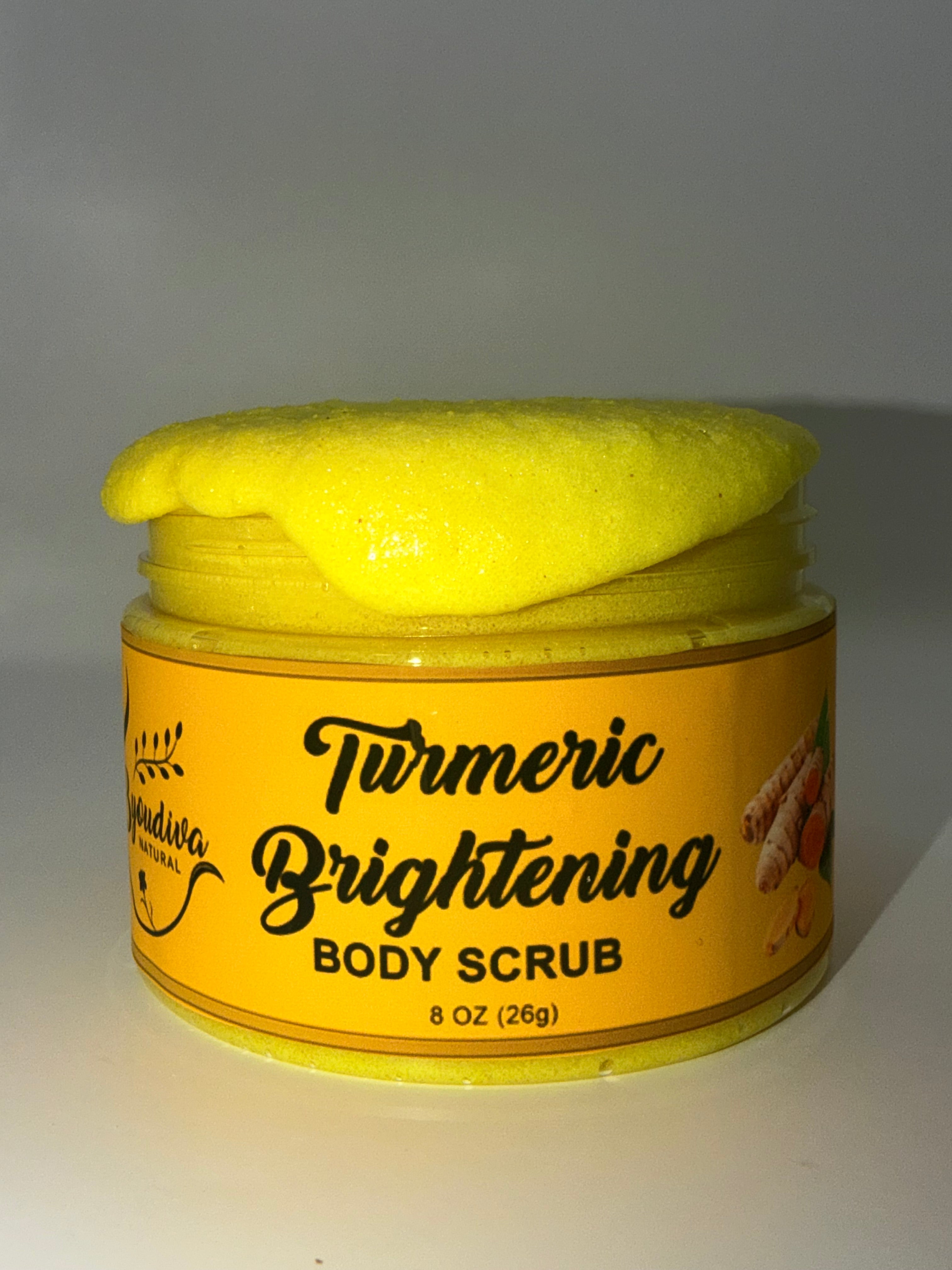 Turmeric Brightening body scrub