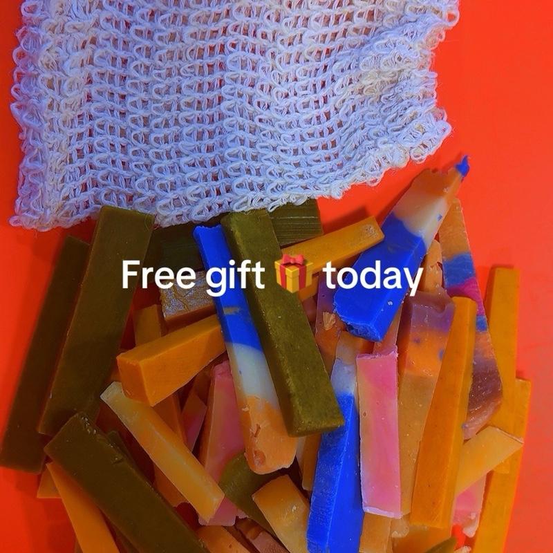 Mixed Mini Soap Sticks - 4 Varieties, Gentle Bath & Shower Cleanser, Sink-Use Exfoliating Handwash for Daily Body Care