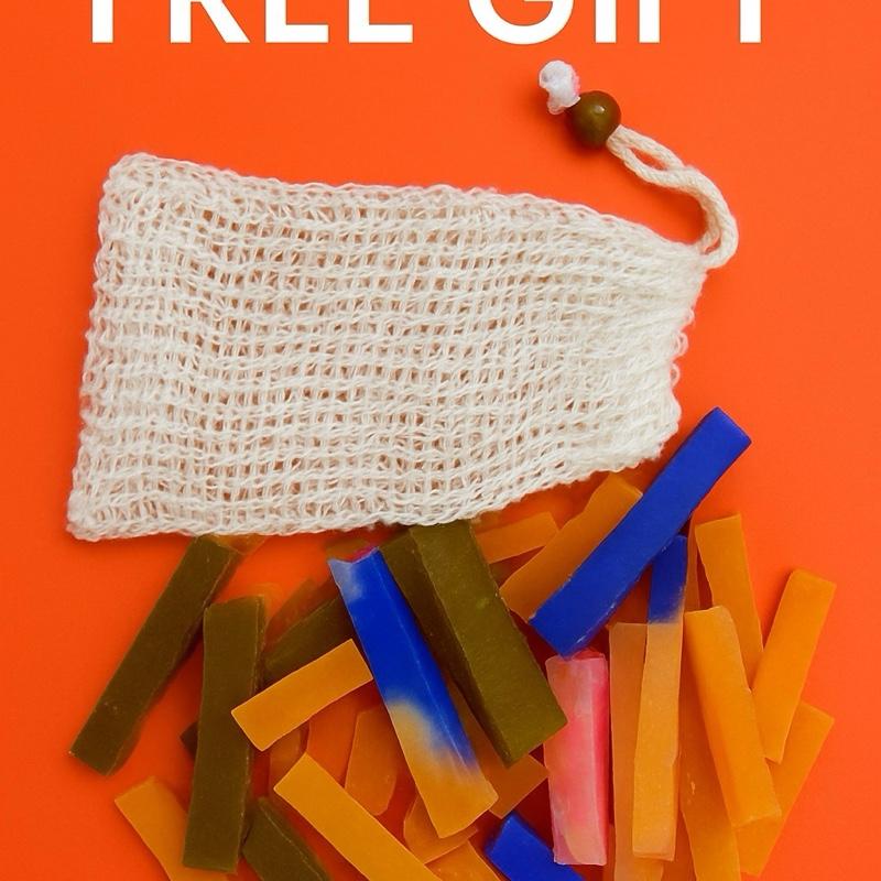 Mixed Mini Soap Sticks - 4 Varieties, Gentle Bath & Shower Cleanser, Sink-Use Exfoliating Handwash for Daily Body Care